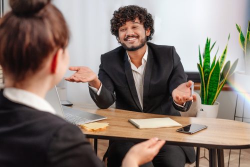 positive interview